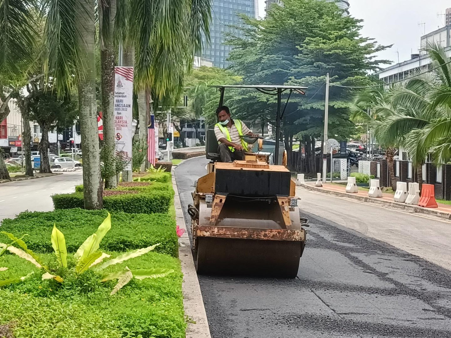 Government road project